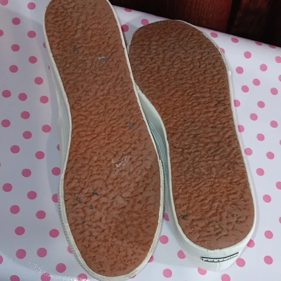 Superga Cream Platform Sneakers - Picture 3 of 9